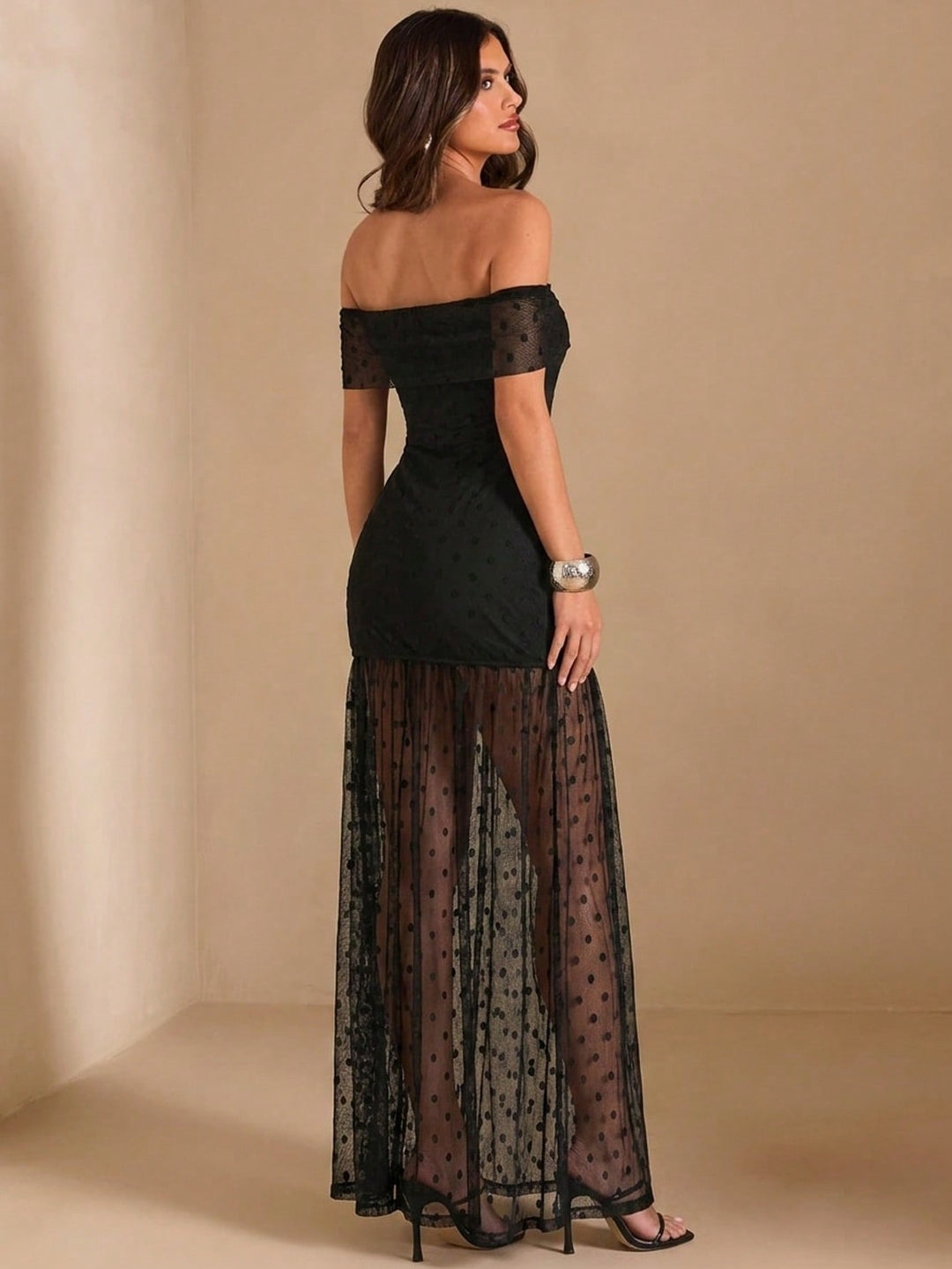 Rochie maxi SHEIN, negru