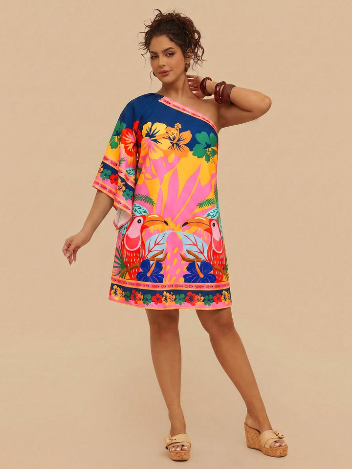 Rochie SHEIN, mix culori