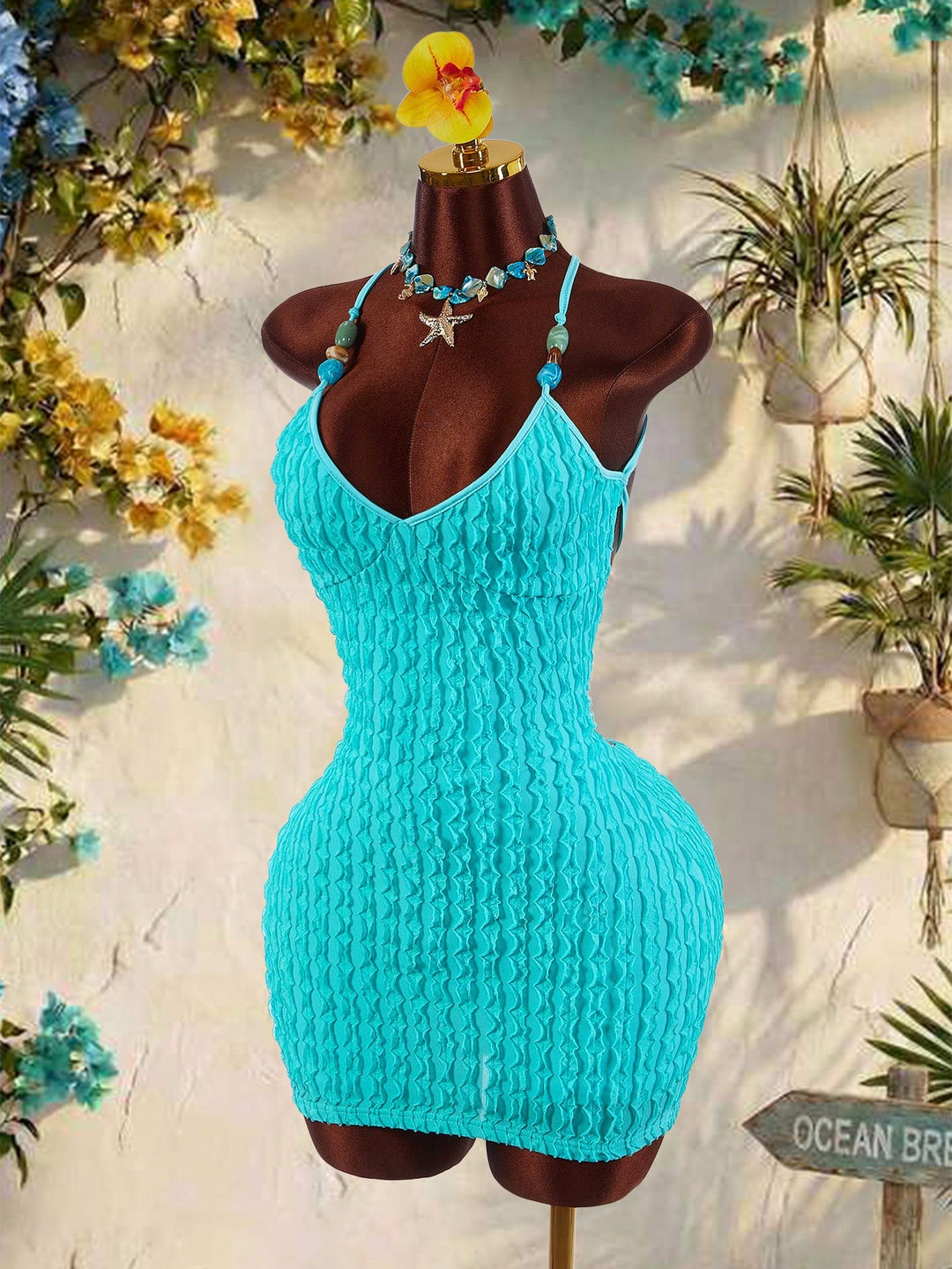 Rochie mini SHEIN, albastru