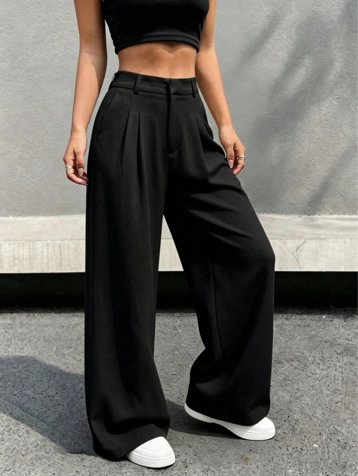 Pantaloni SHEIN, negru
