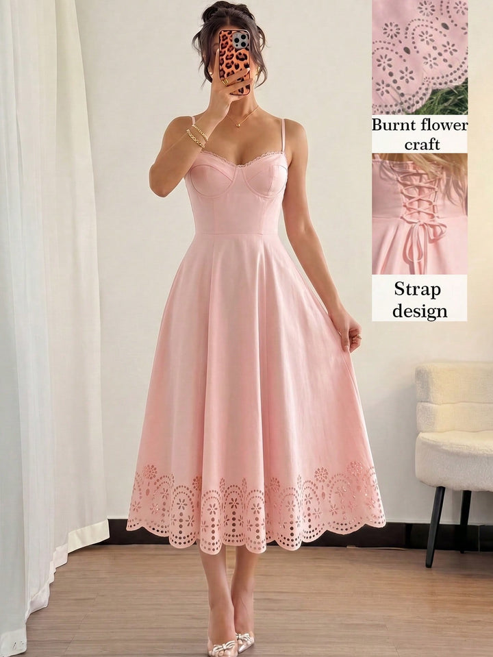 Rochie maxi SHEIN, roz