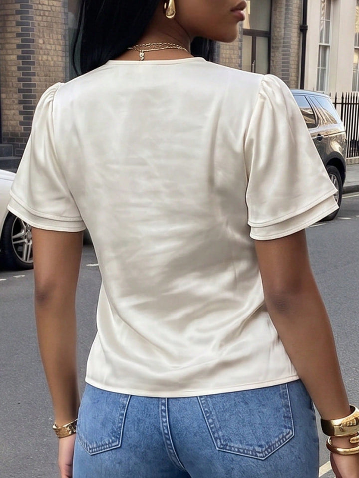 Tricou SHEIN, auriu