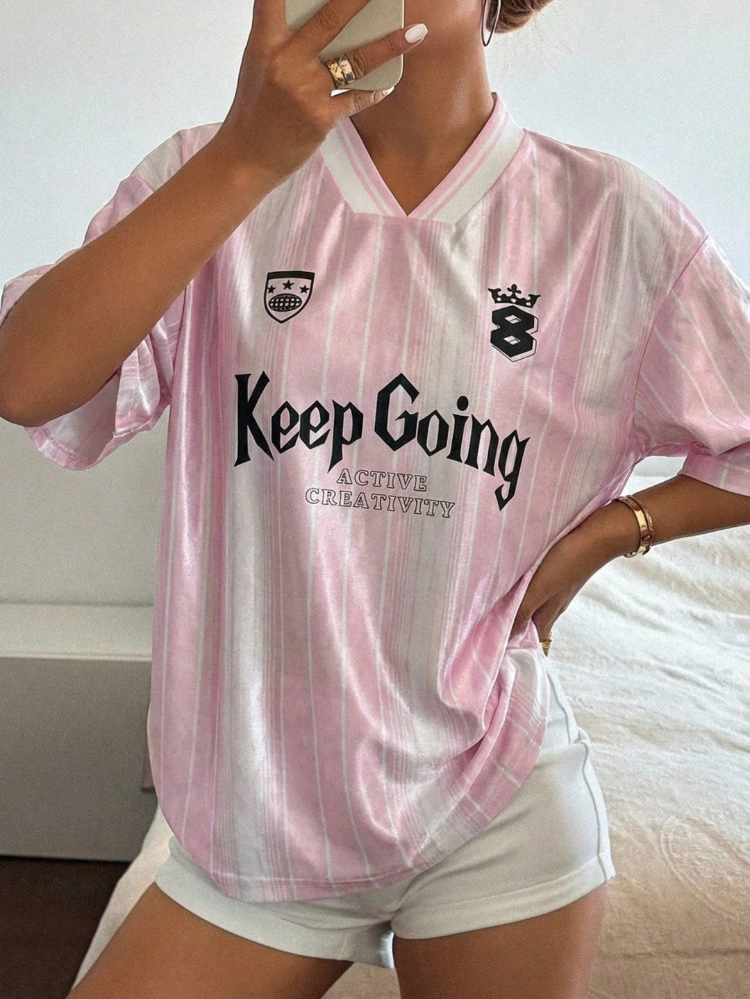 Tricou SHEIN, roz
