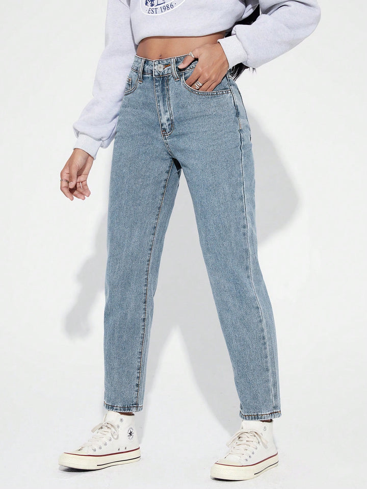 Jeans SHEIN, albastru