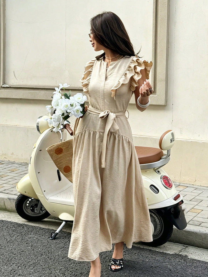 Rochie maxi SHEIN, portocaliu