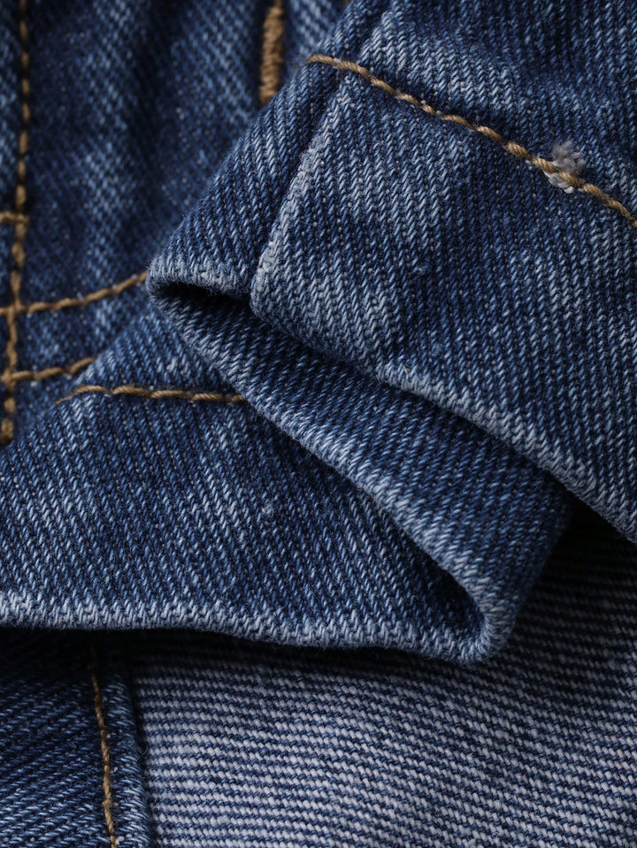 Pantaloni scurți de blugi SHEIN, albastru