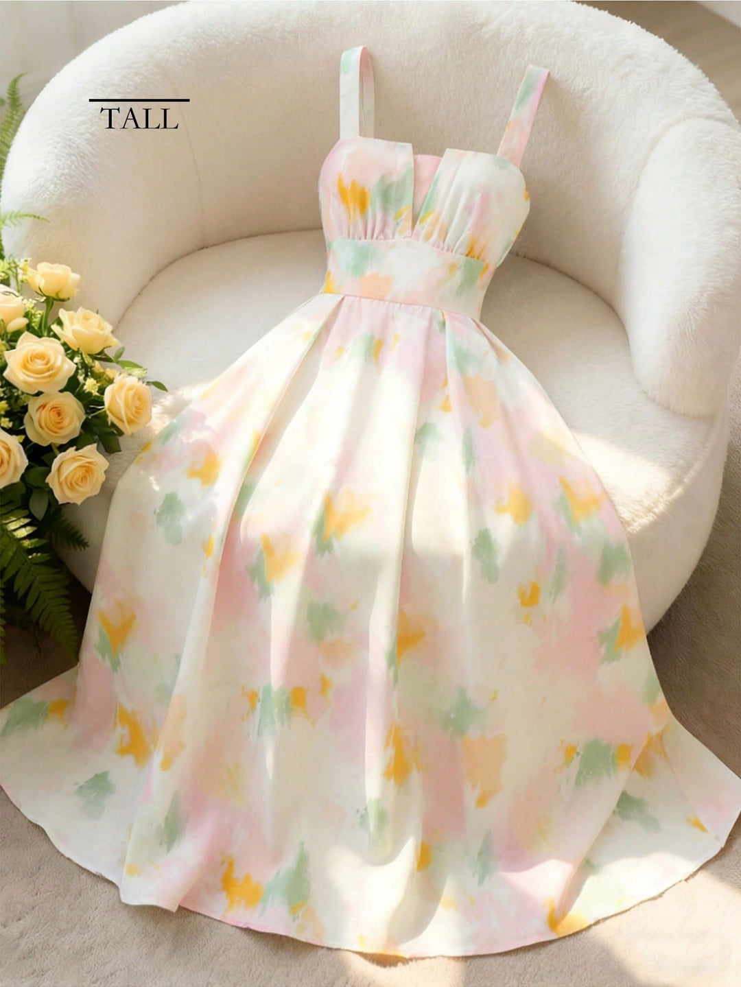 Rochie maxi SHEIN, mix culori
