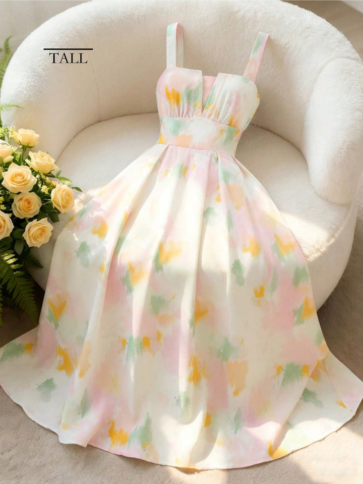 Rochie maxi SHEIN, mix culori