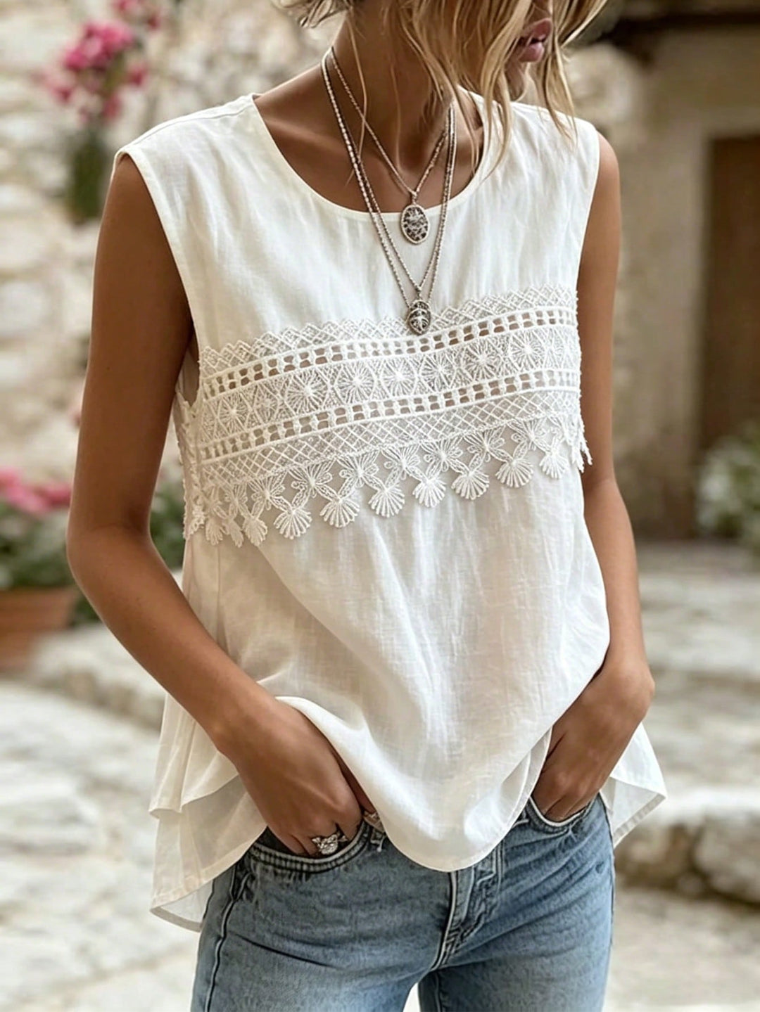 Bluza SHEIN, alb