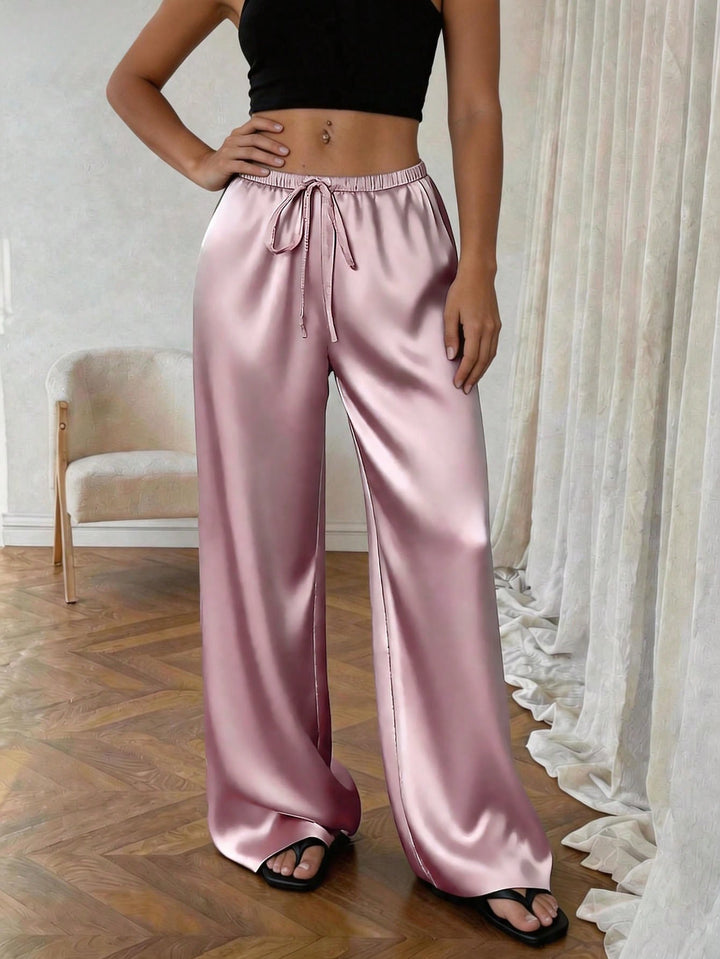 Pantaloni SHEIN, roz