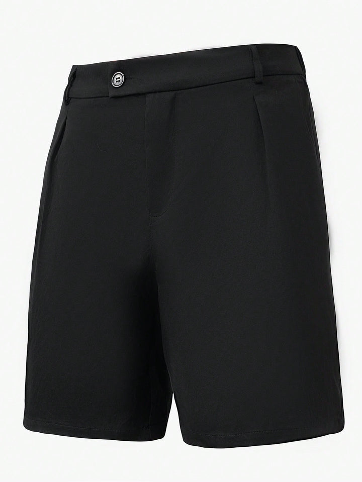 Pantaloni scurți SHEIN, negru