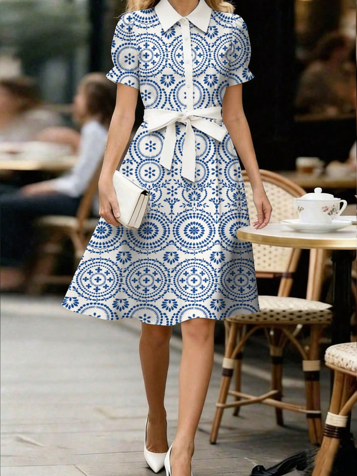 Rochie midi SHEIN, albastru