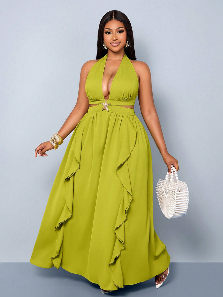 Rochie SHEIN, verde
