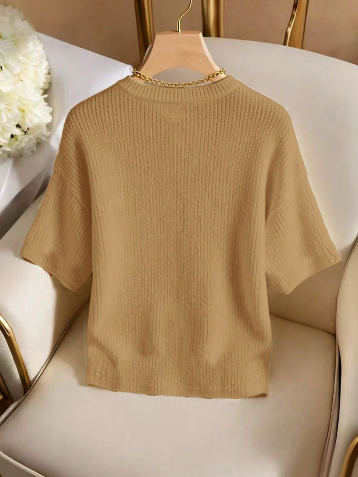 Tricou SHEIN, kaki