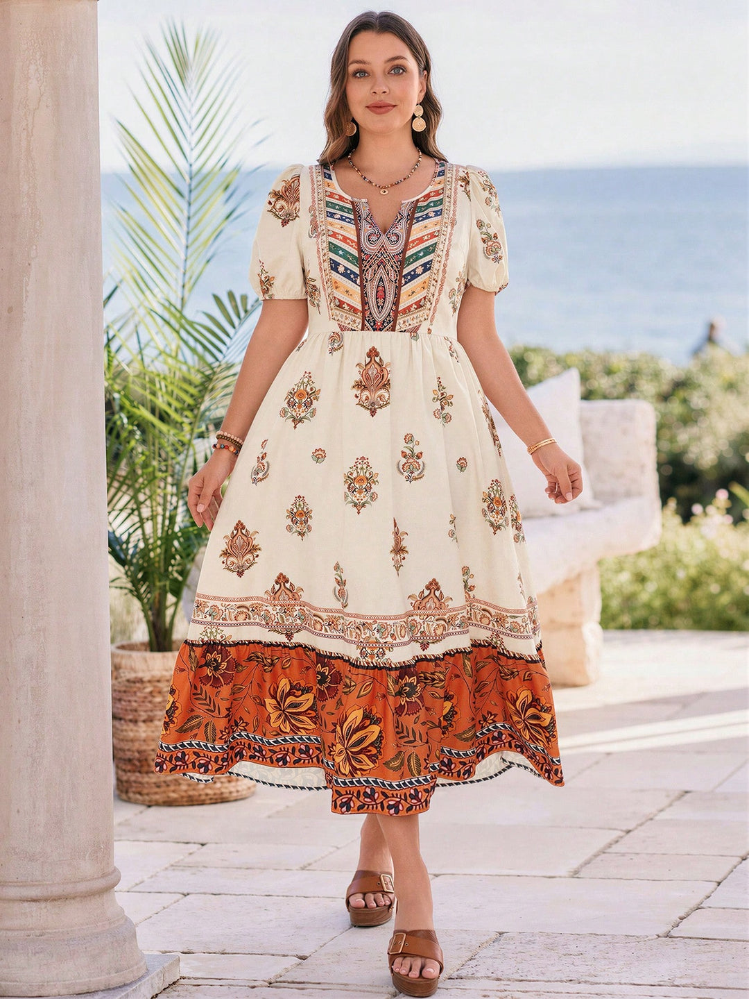 Rochie SHEIN, mix culori