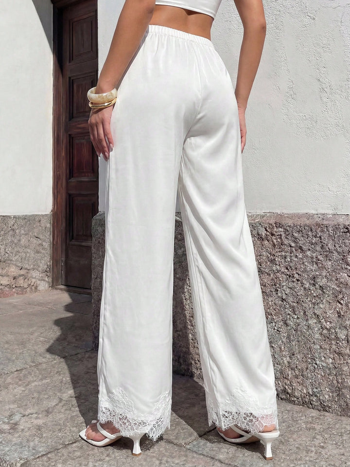 Pantaloni SHEIN, crem