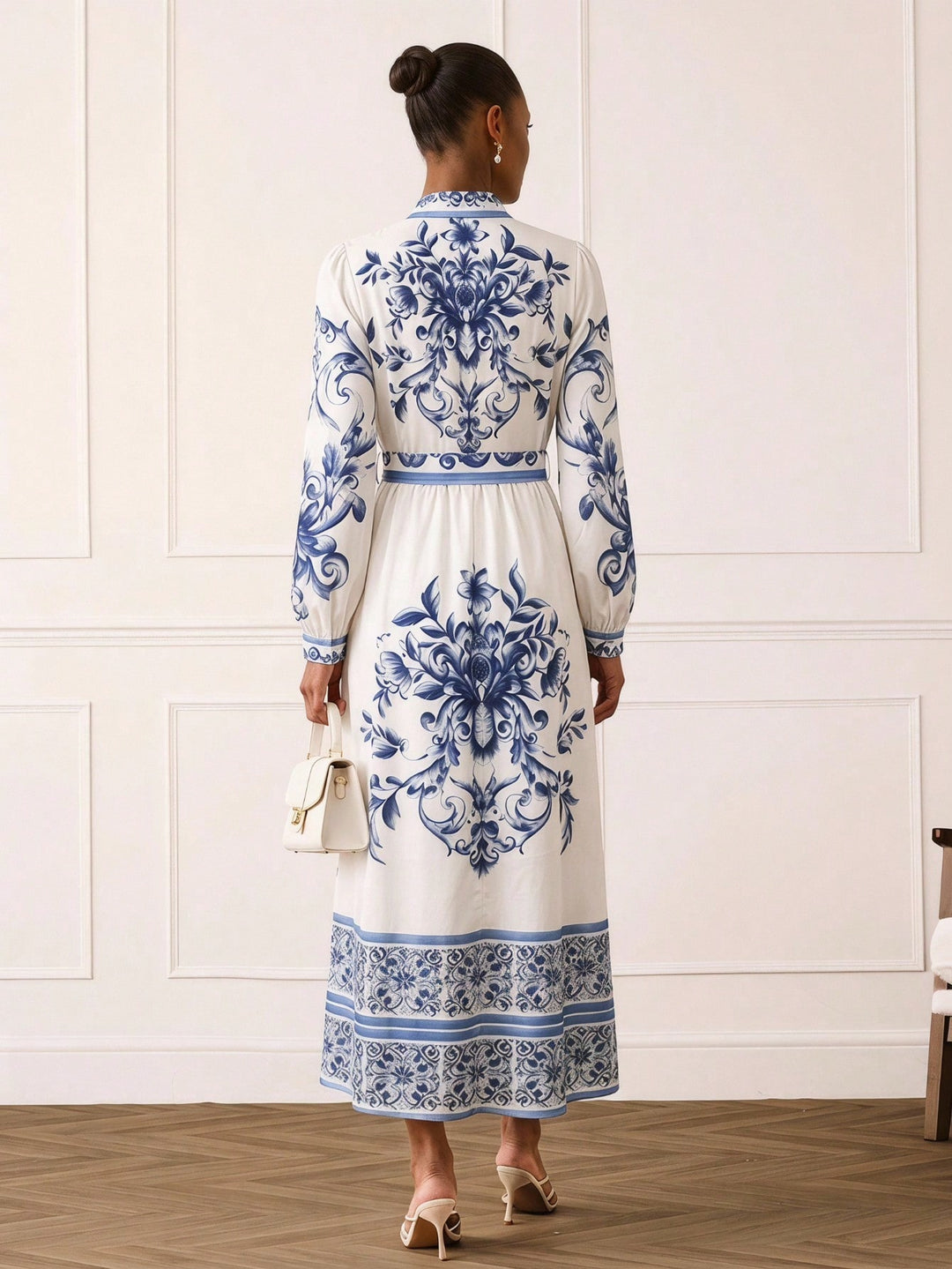 Rochie maxi SHEIN, mix culori