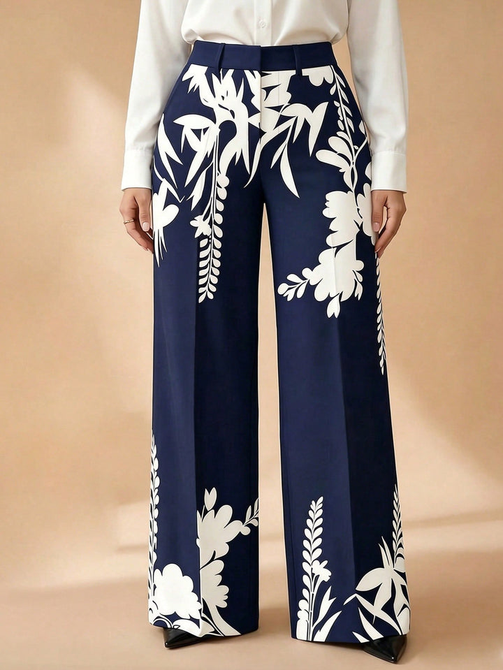 Pantaloni SHEIN, albastru