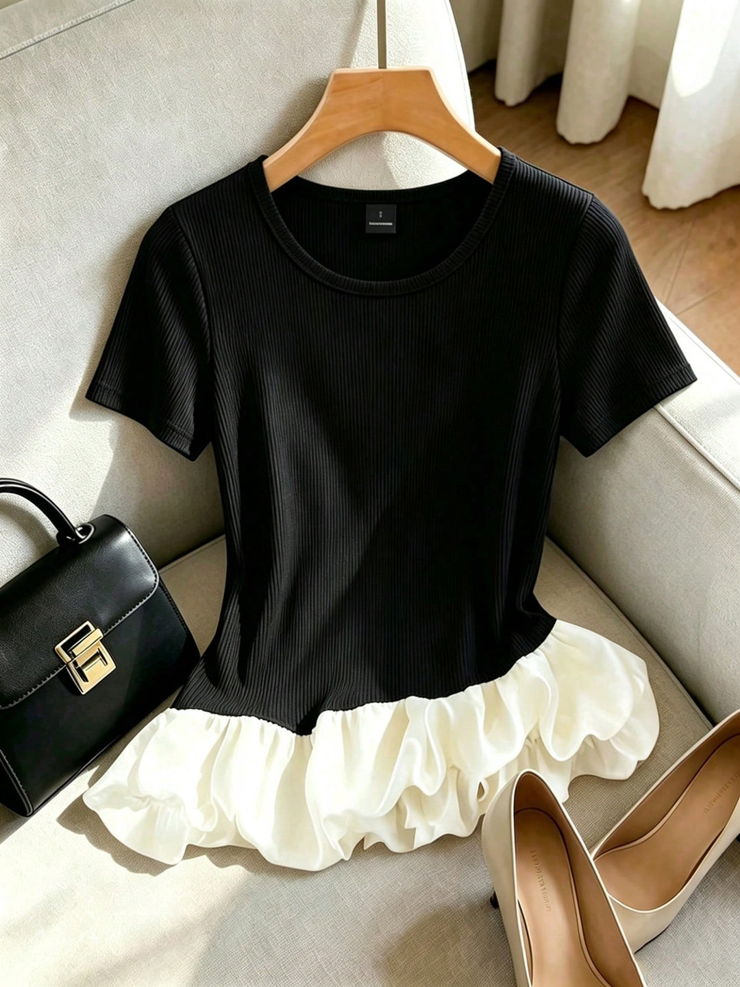 Tricou SHEIN, negru