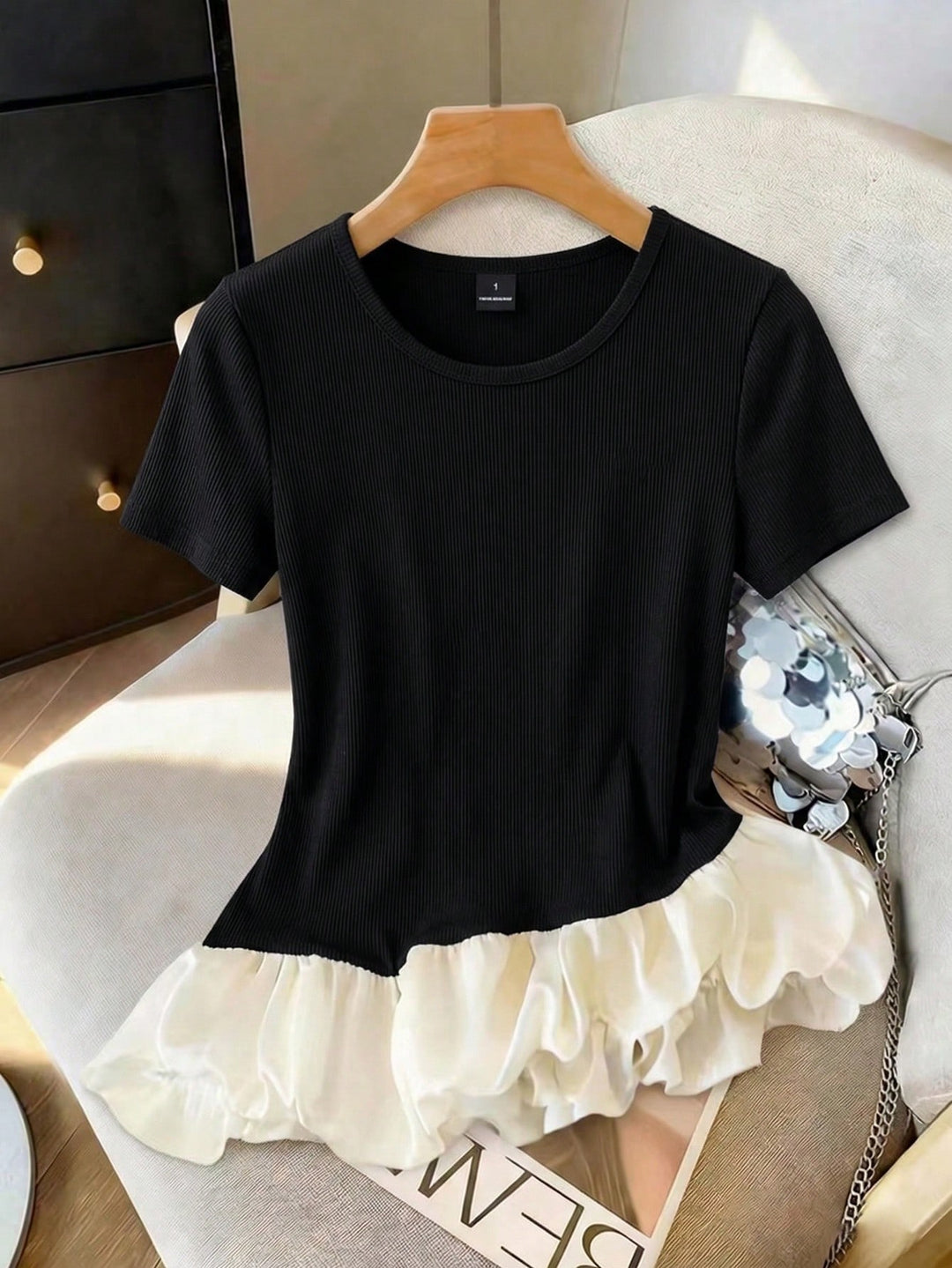 Tricou SHEIN, negru