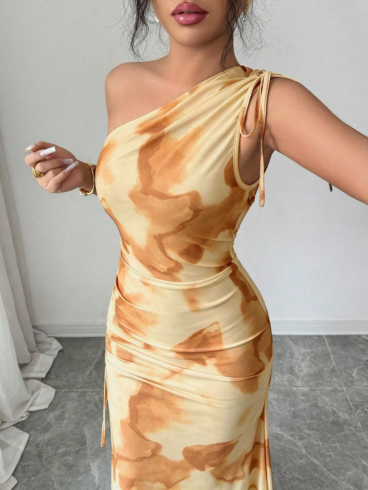 Rochie maxi SHEIN, galben