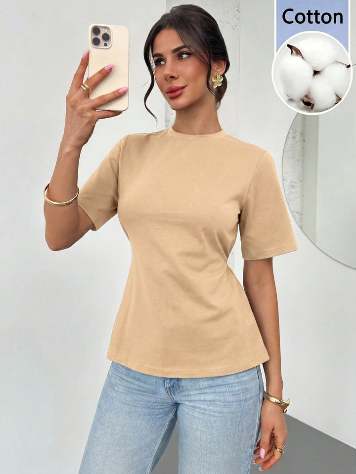 Tricou SHEIN, kaki