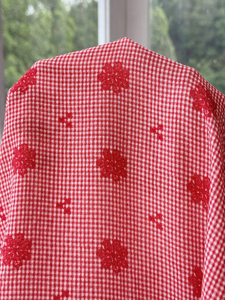 Pantaloni SHEIN, roșu
