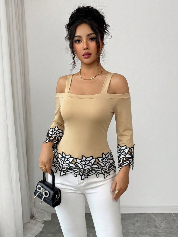 Tricou SHEIN, kaki