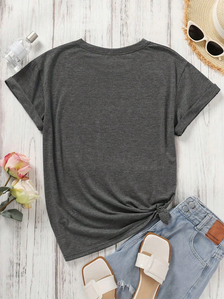 Tricou SHEIN, gri