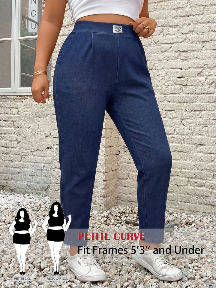 Pantaloni SHEIN, albastru