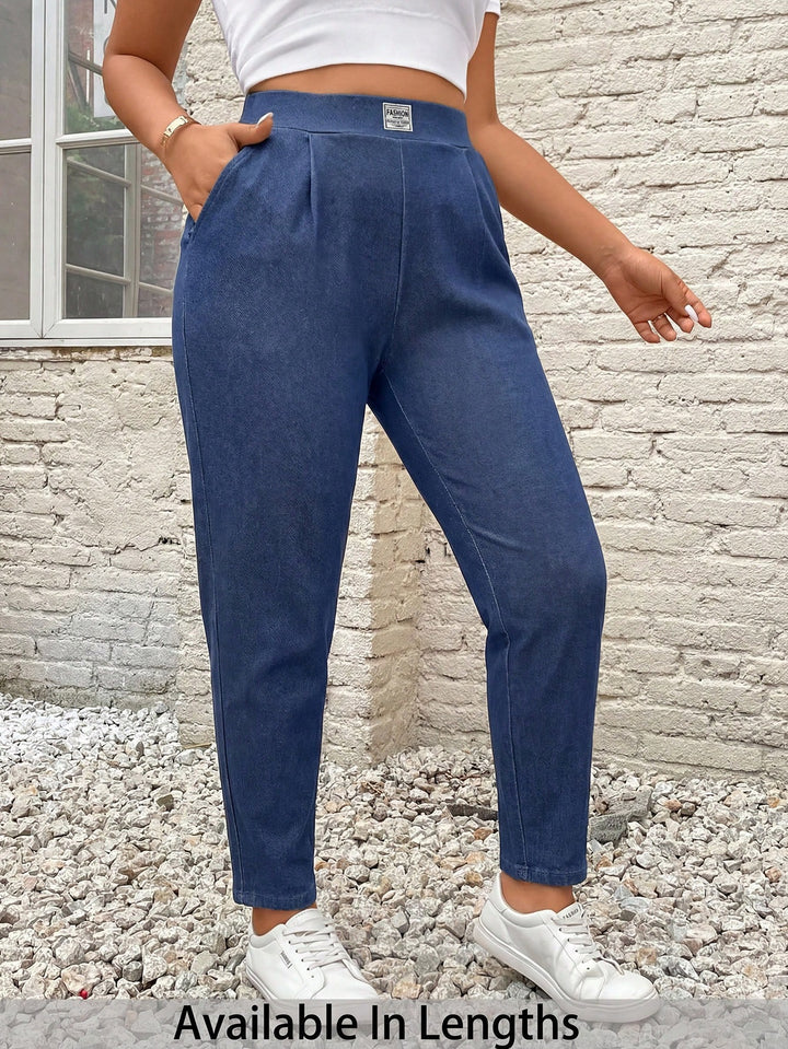 Pantaloni SHEIN, albastru