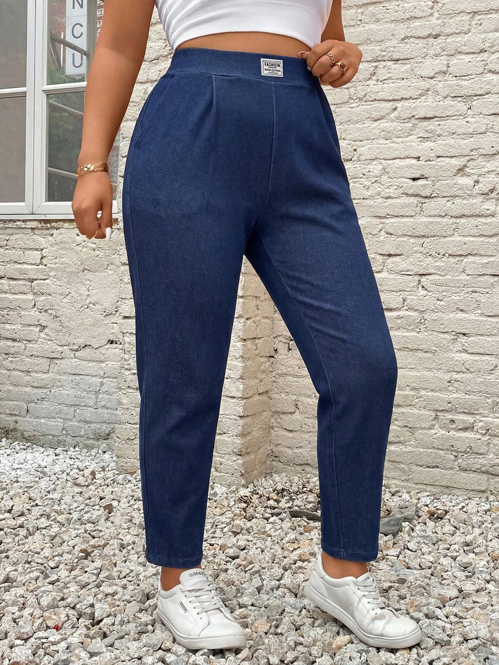 Pantaloni SHEIN, albastru