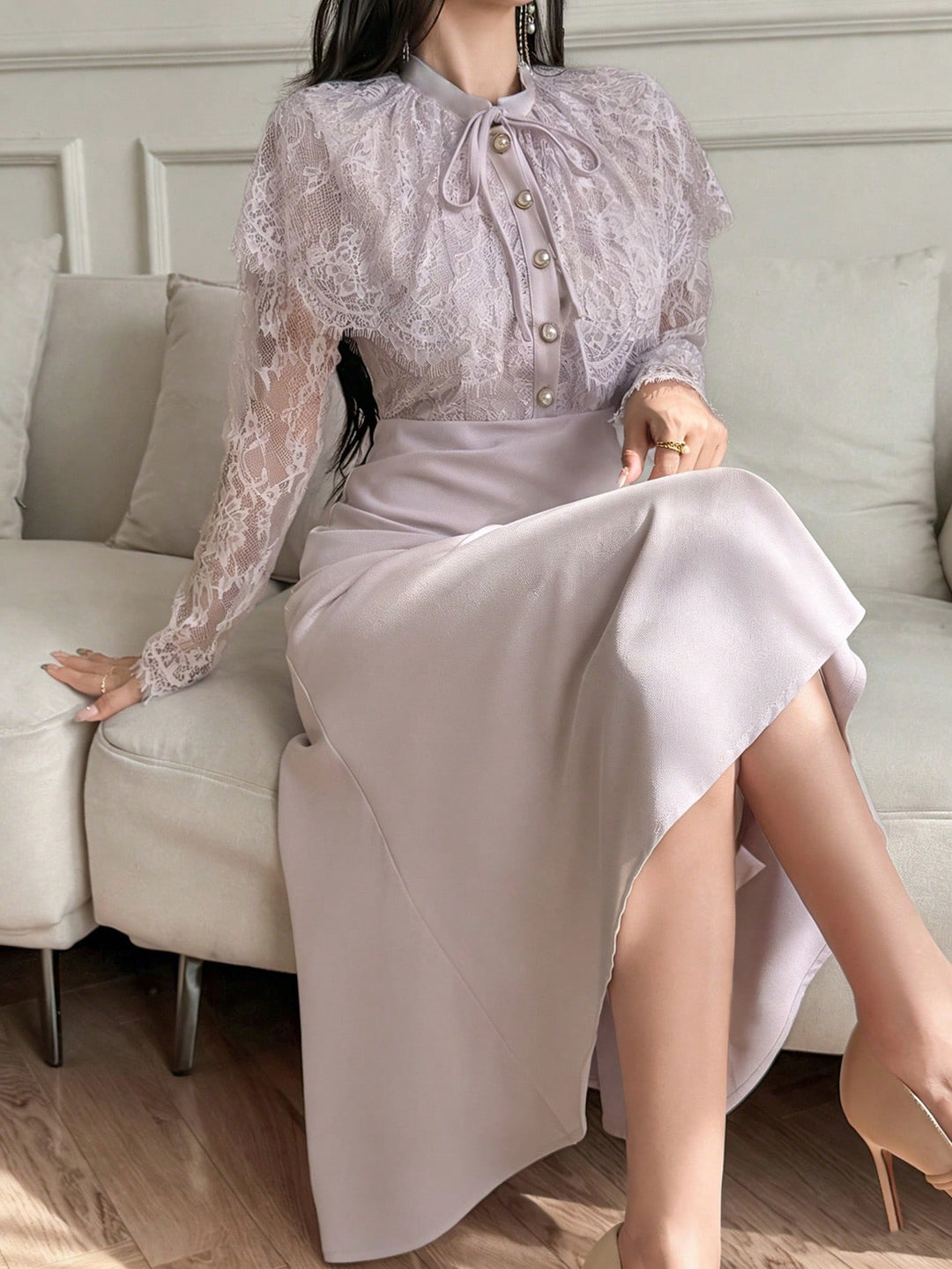 Rochie maxi SHEIN, mov