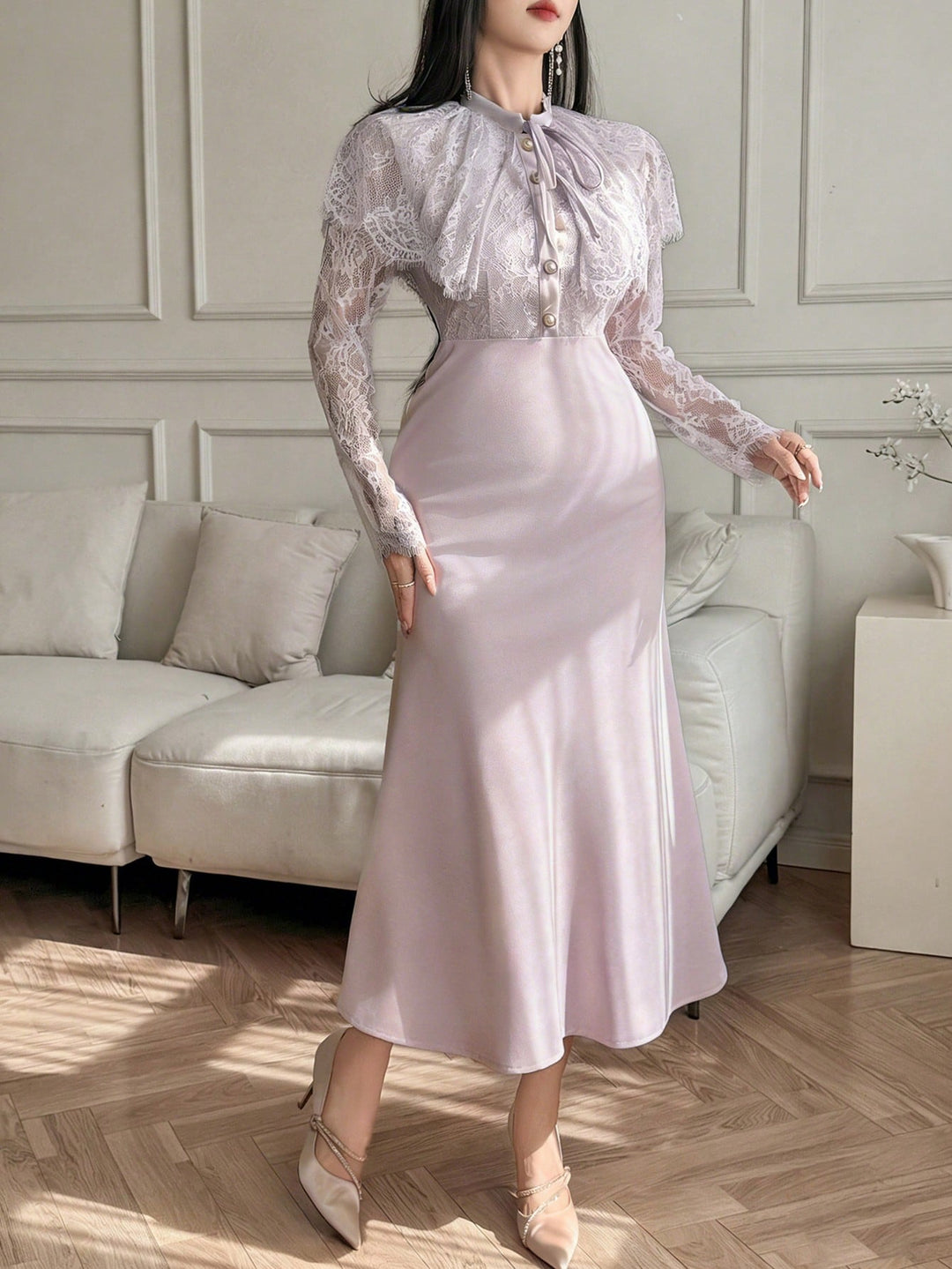 Rochie maxi SHEIN, mov