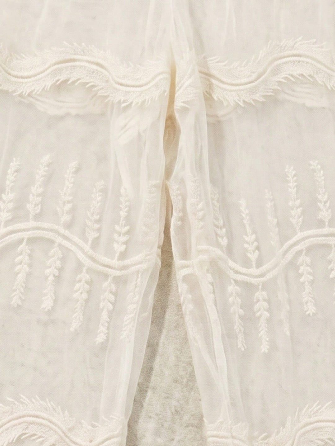 Pantaloni SHEIN, alb