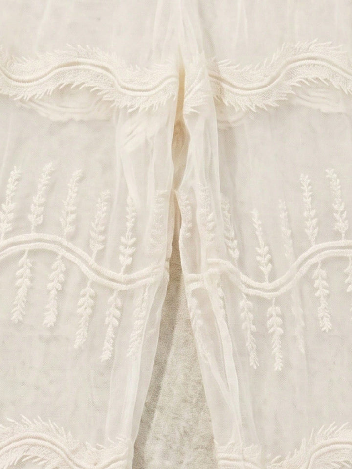 Pantaloni SHEIN, alb