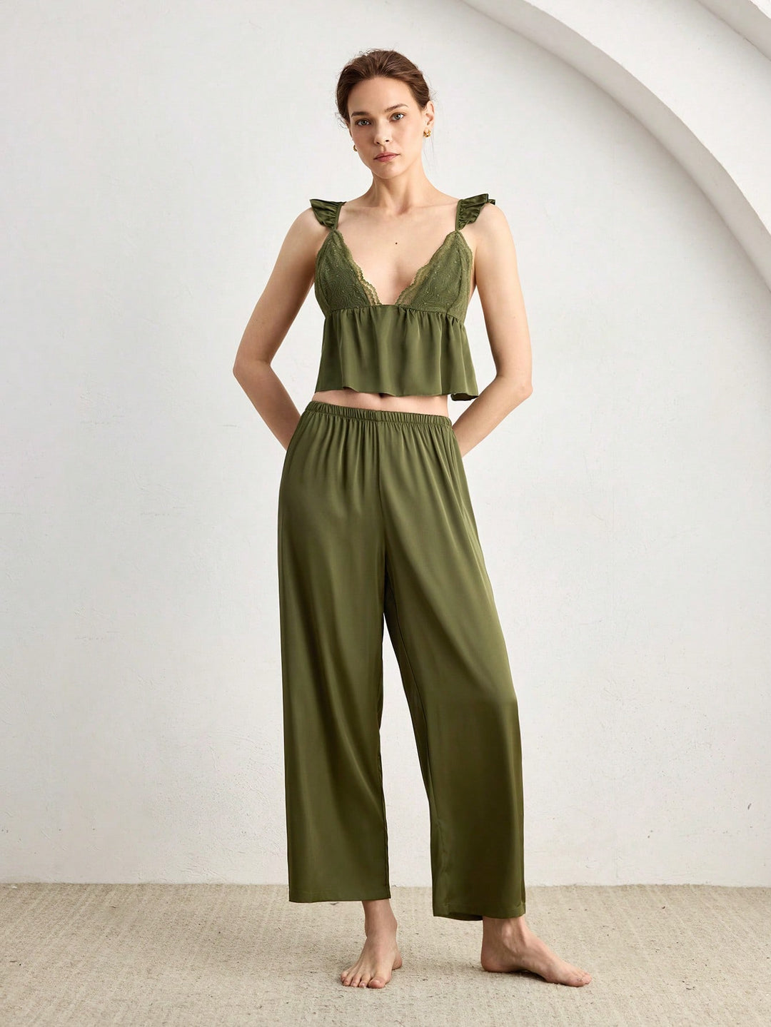 Pijama SHEIN, verde