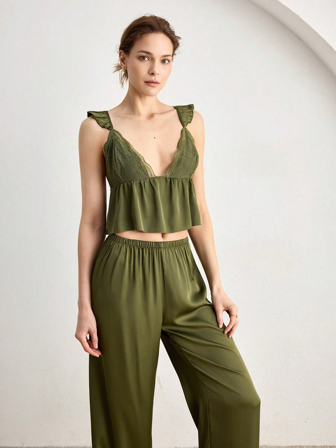 Pijama SHEIN, verde