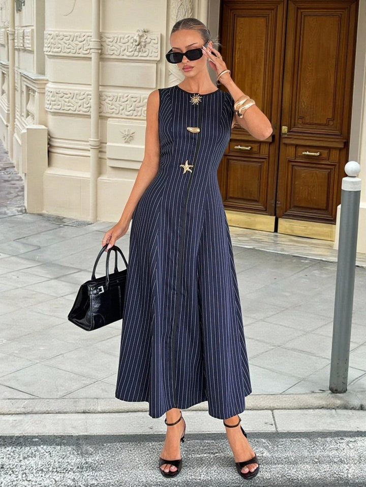Rochie maxi SHEIN, albastru