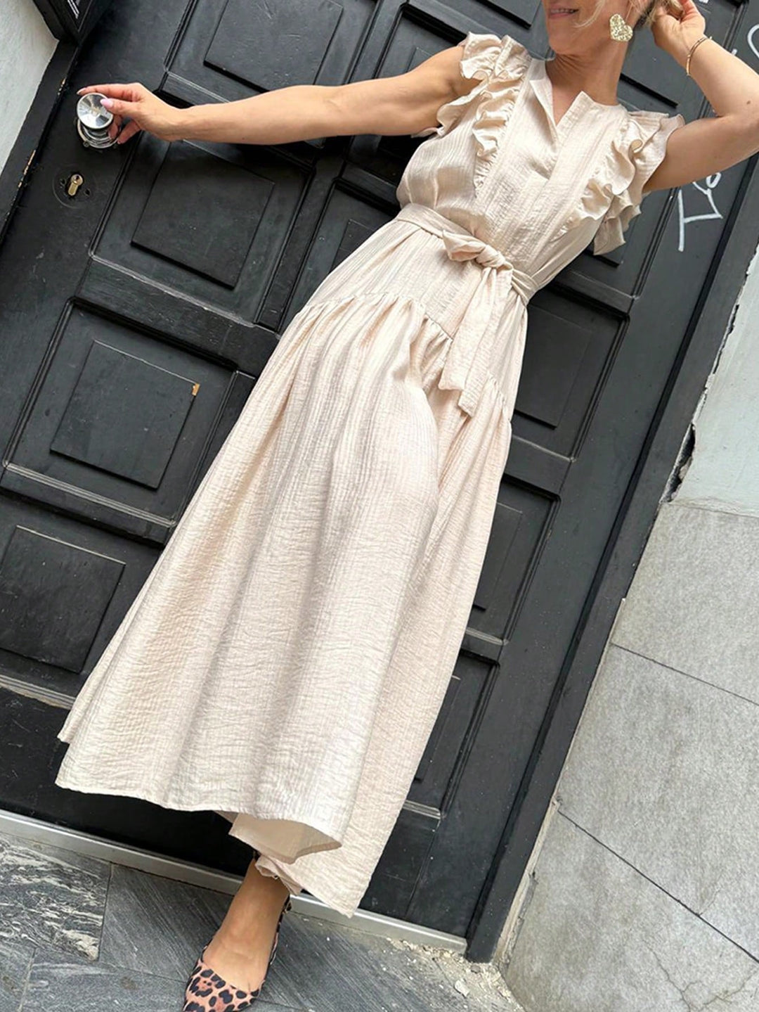 Rochie maxi SHEIN, portocaliu