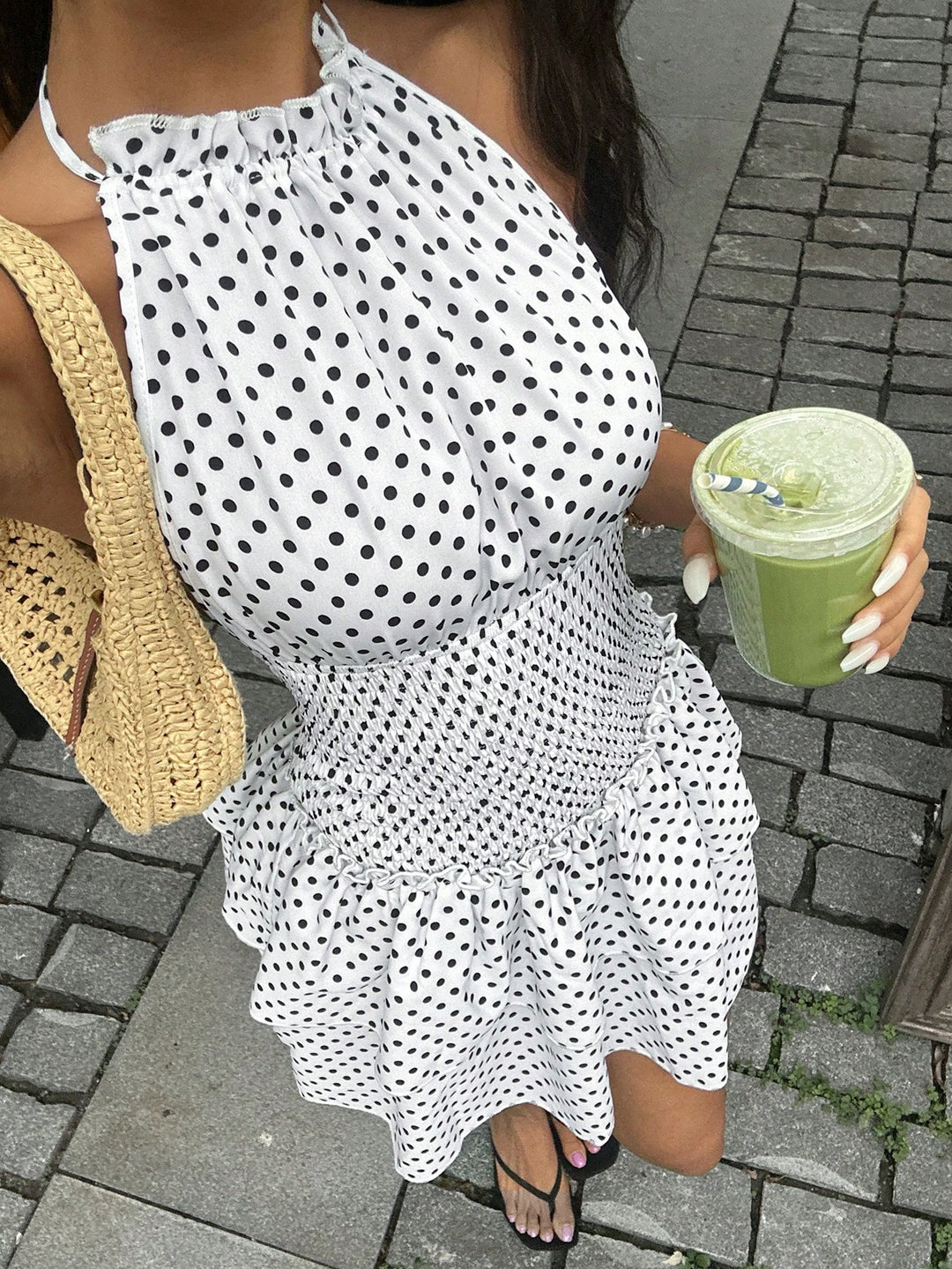 Rochie scurtă SHEIN, alb
