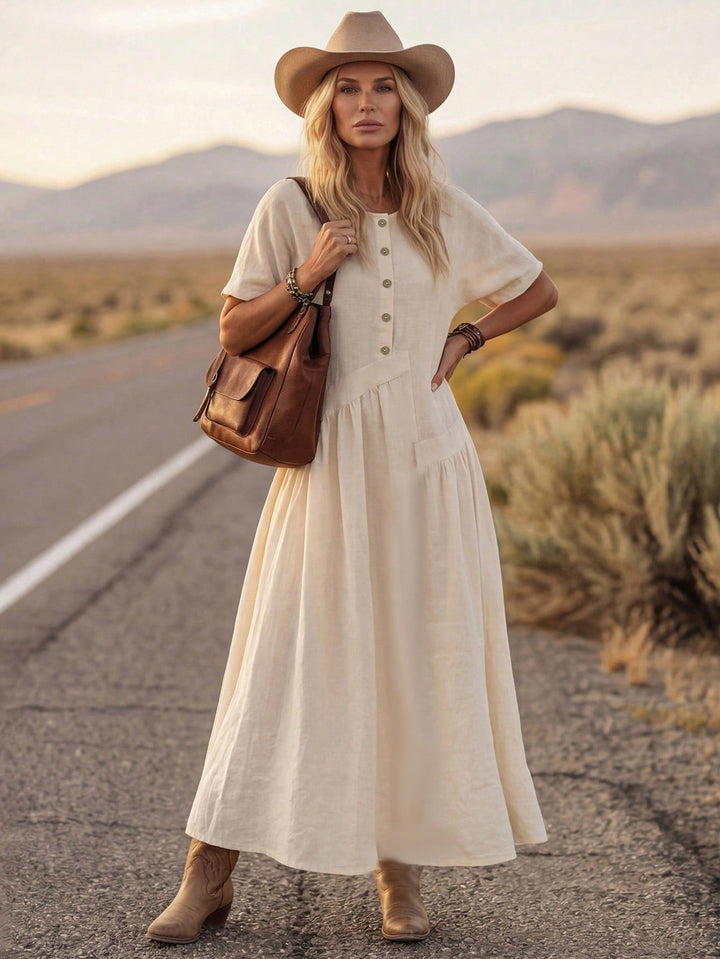Rochie maxi SHEIN, portocaliu