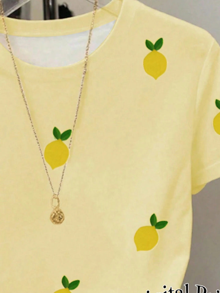 Tricou SHEIN, galben