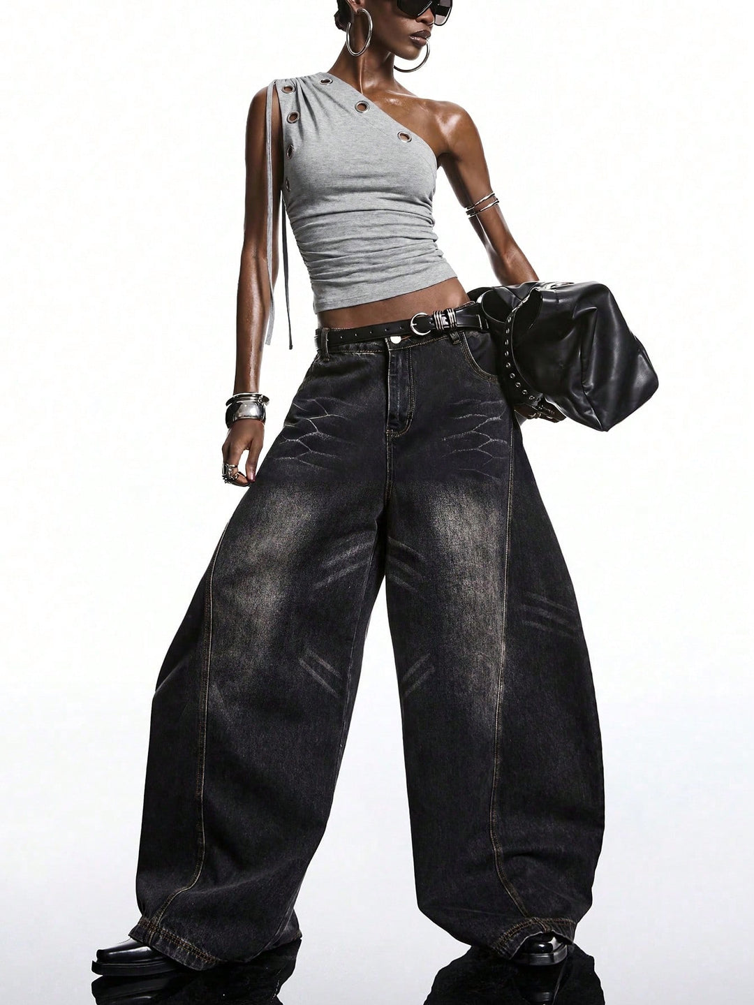 Top SHEIN, gri