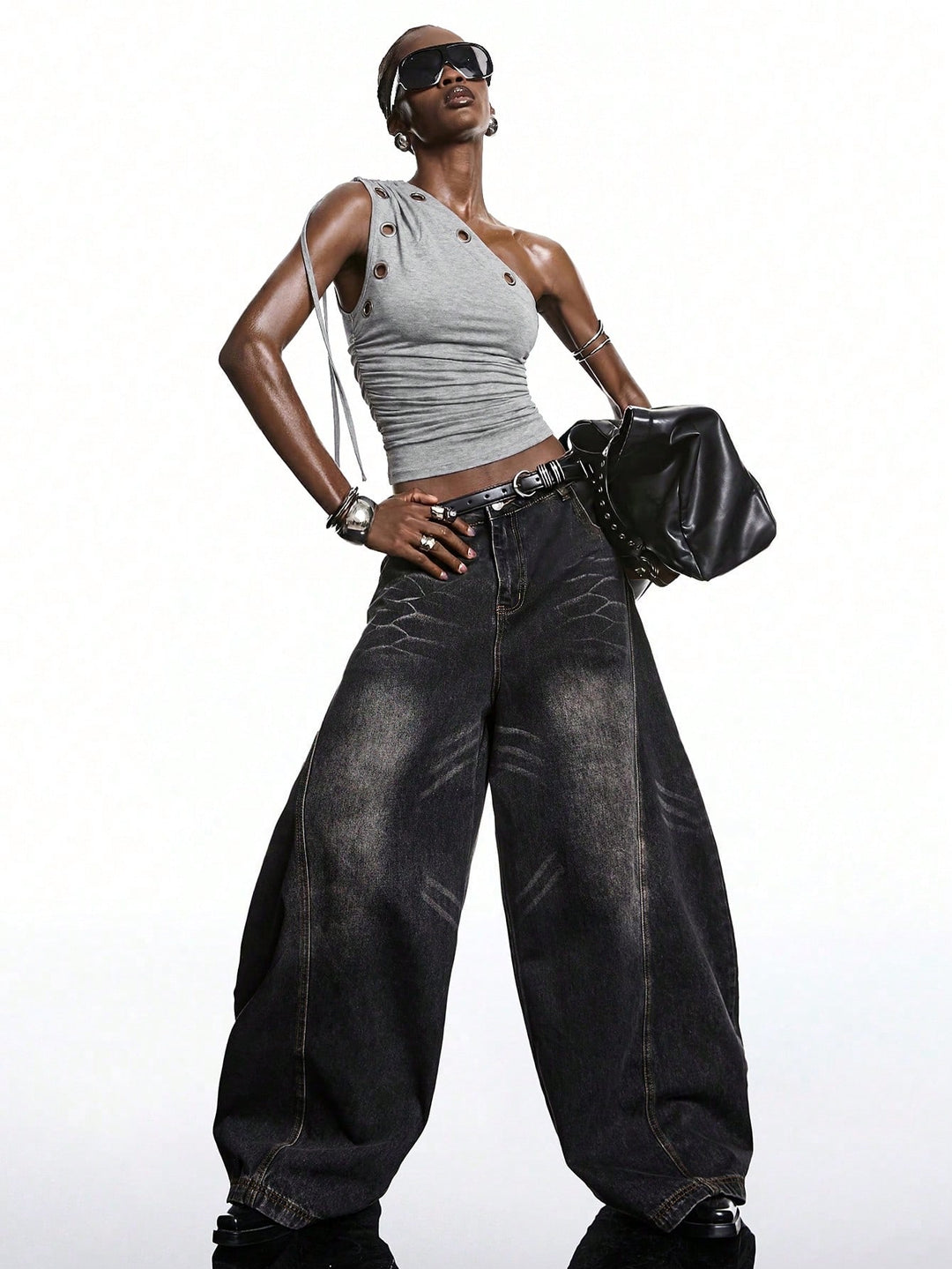 Top SHEIN, gri