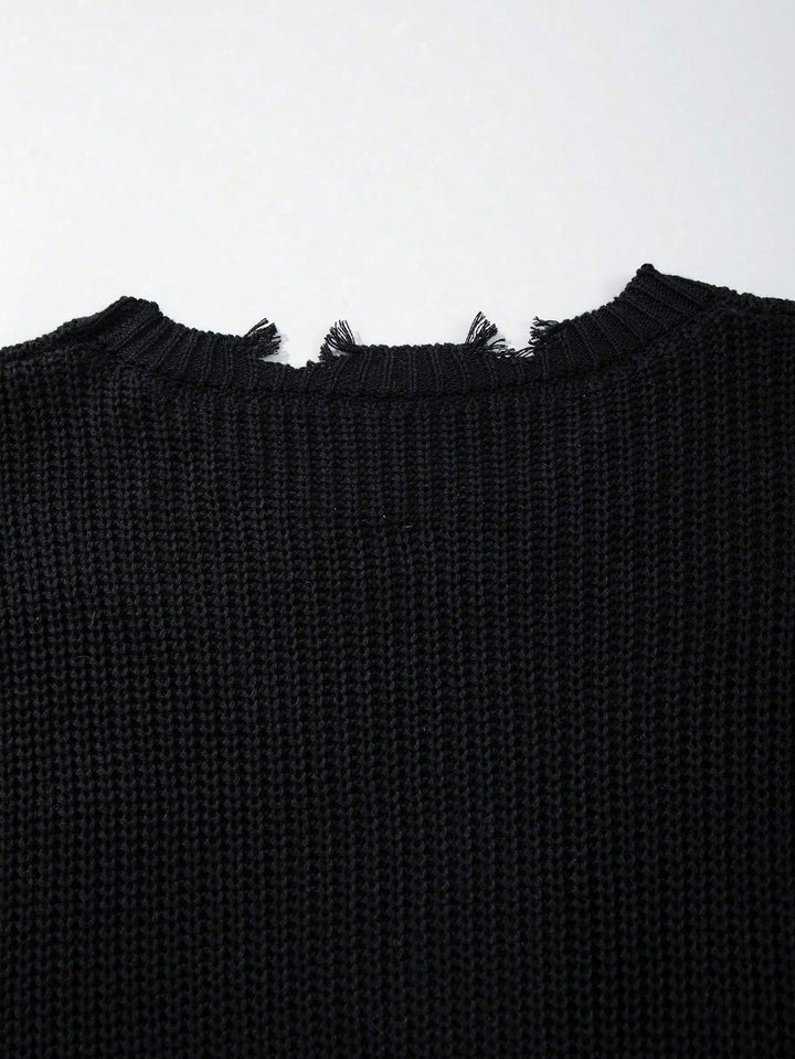 Pulover SHEIN, negru