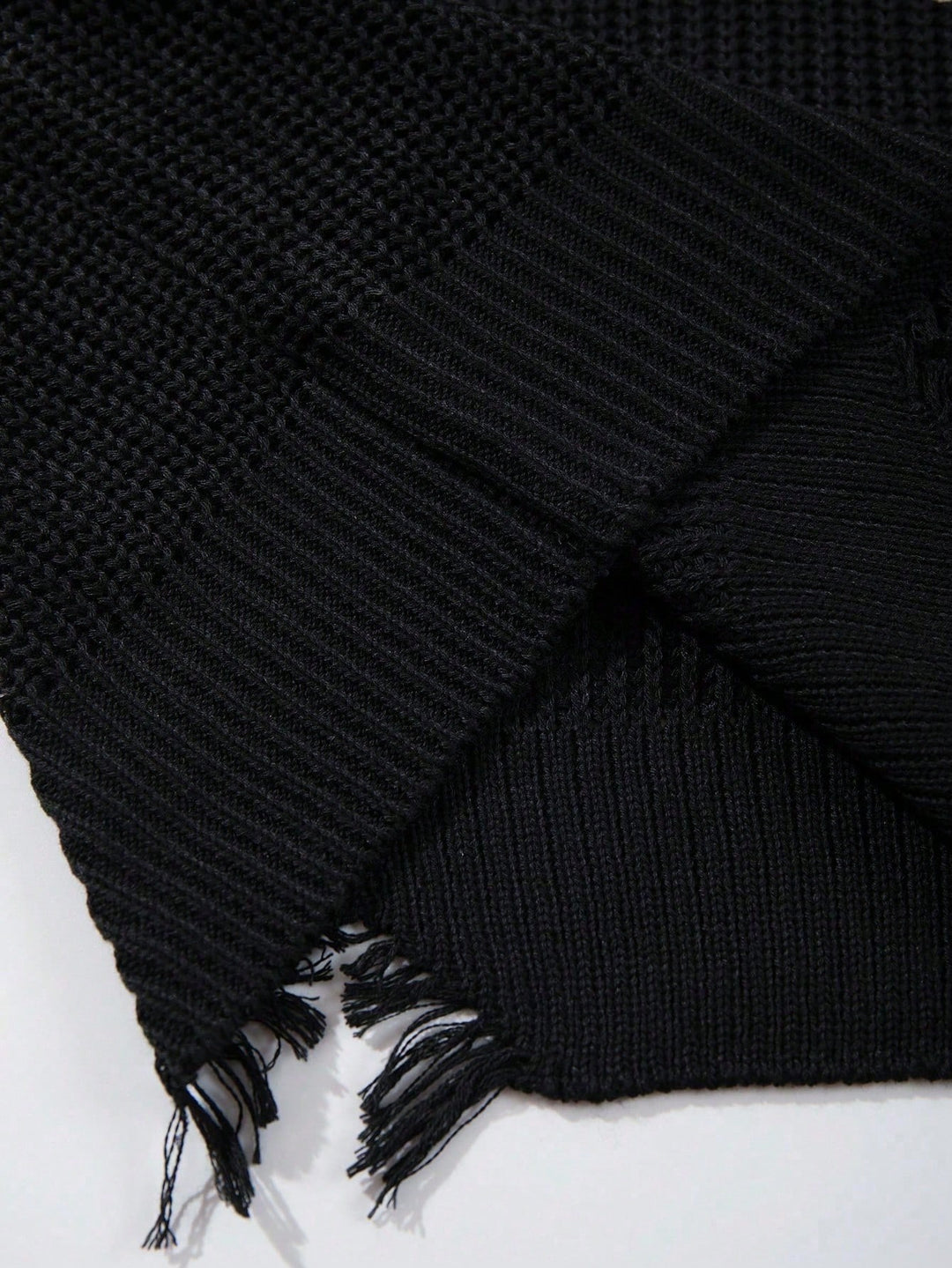 Pulover SHEIN, negru