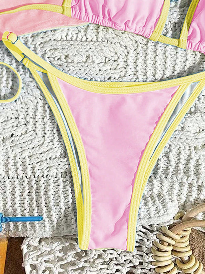 Set bikini SHEIN, mix culori