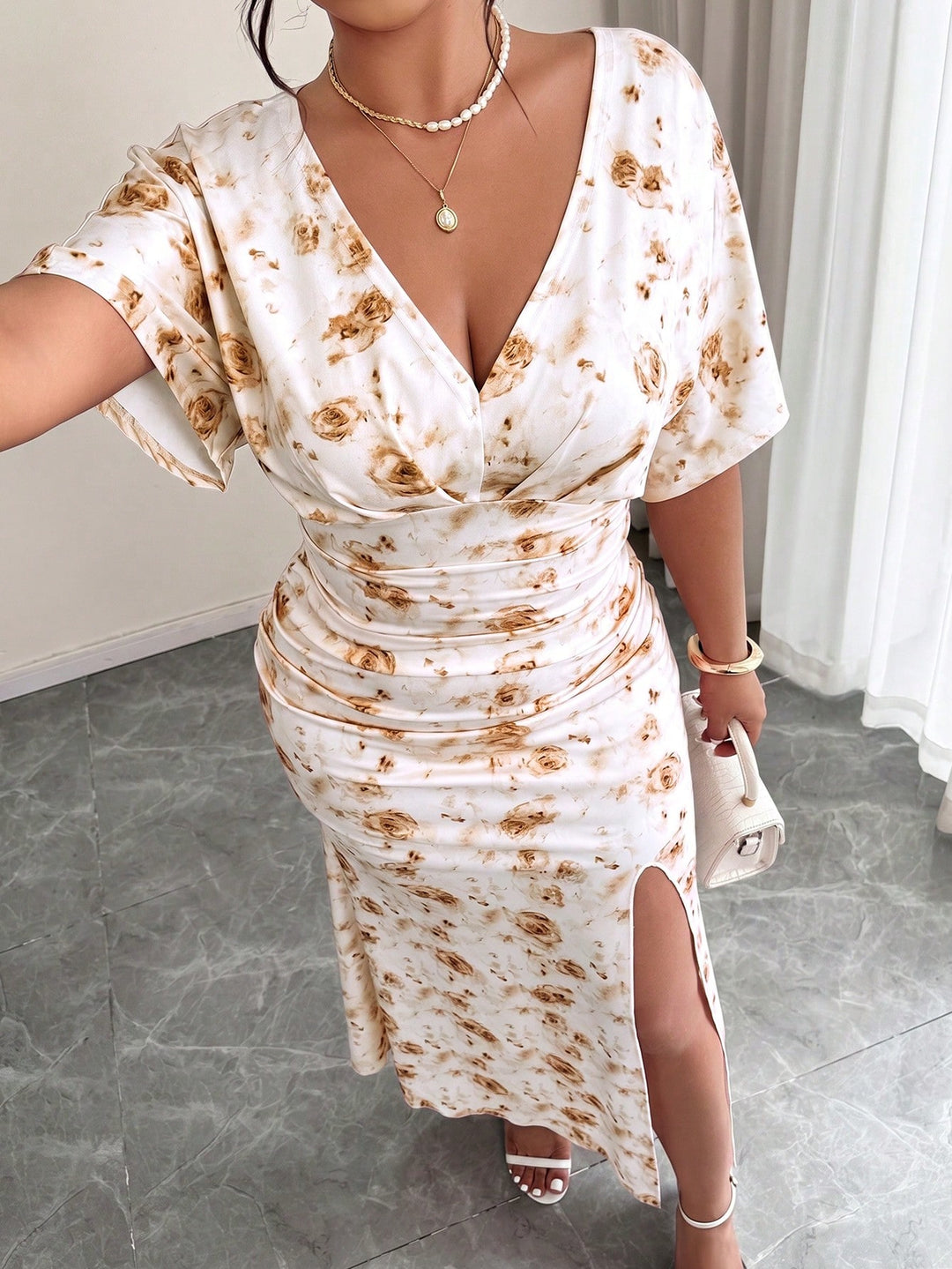 Rochie SHEIN, mix culori
