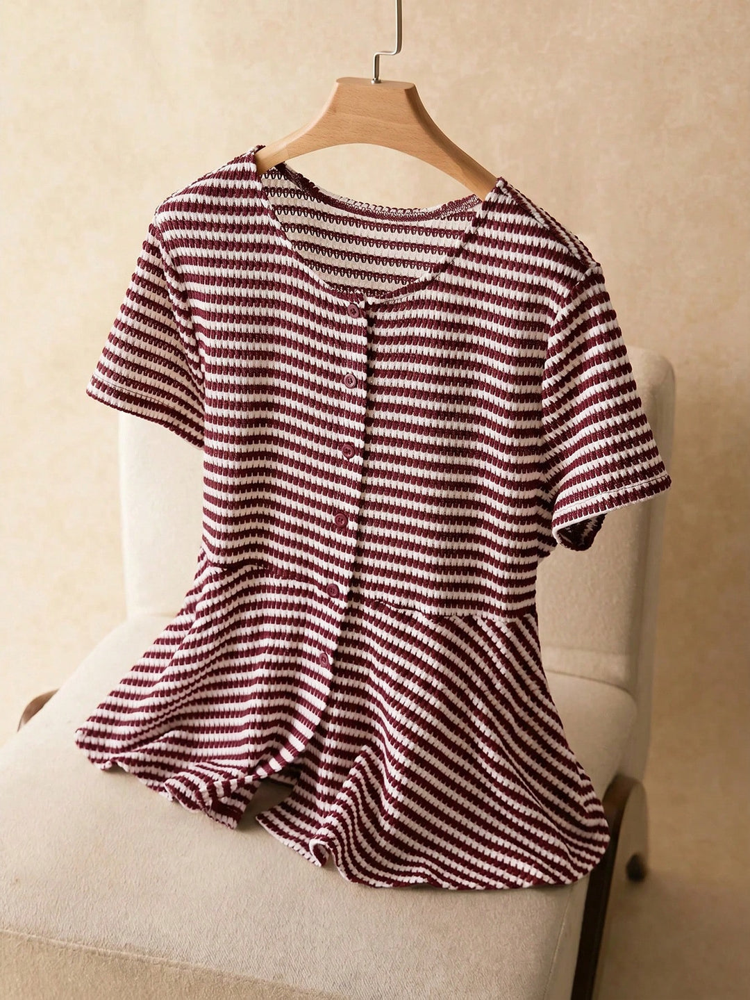 Tricou SHEIN, vișiniu